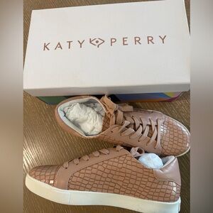 Katy Perry Collections Women's Brown Textured Sneakers